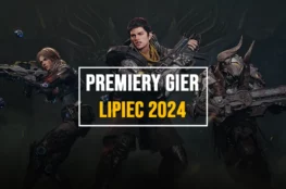 Premiery gier lipiec 2024 – grafika z The First Descendant przedstawiajaca trzy postacie w zbrojach z karabinami