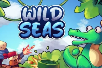 Logo i obrazek promocyjny gry Wild Seas.