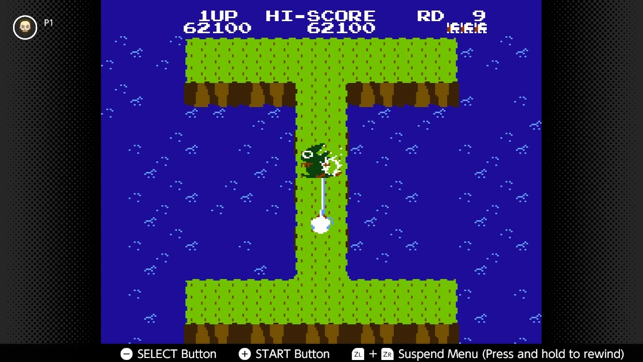 Dig Dug II - I pompowanie