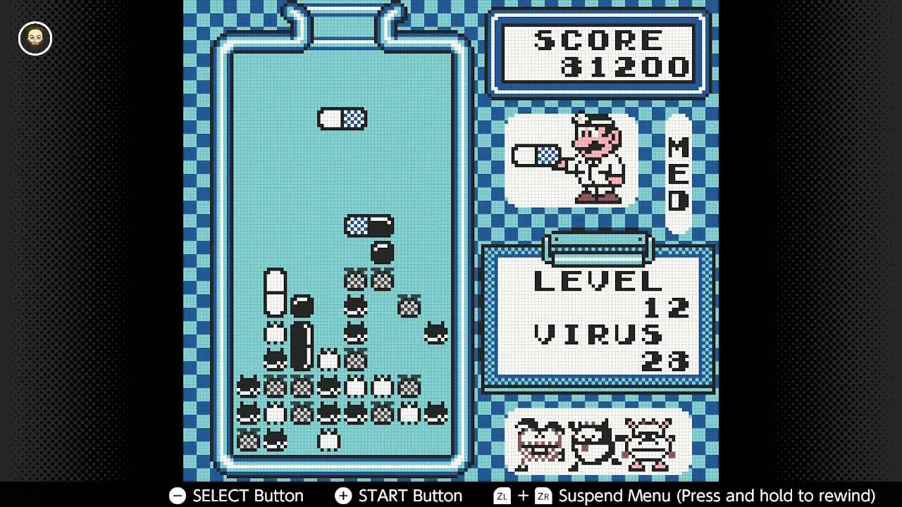 Dr. Mario - poziom 12