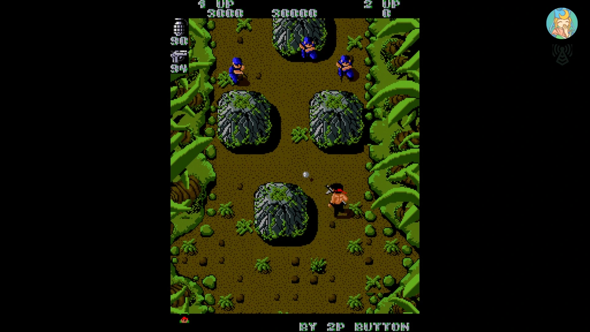 Ikari Warriors - kamienie