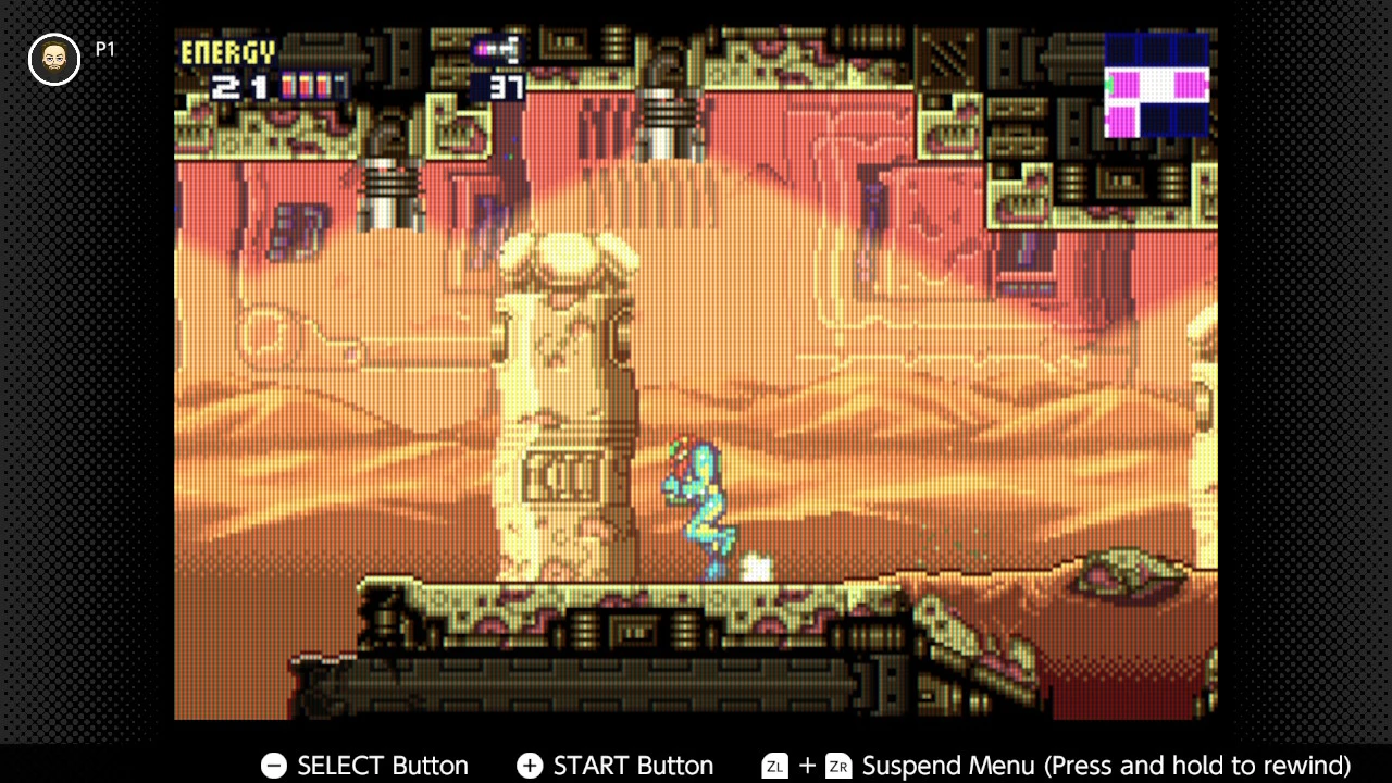 Metroid Fusion - pustynia