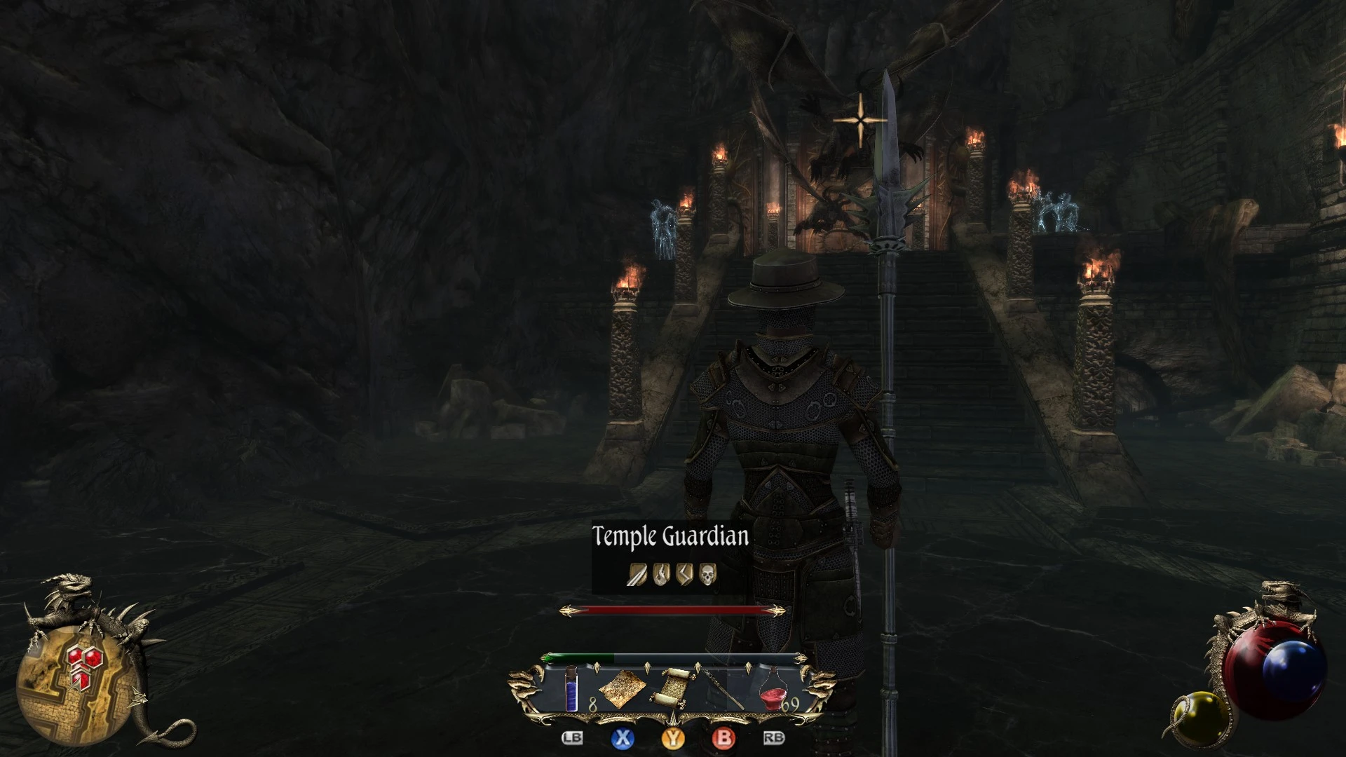 Echoes of the Dark Past - miniboss