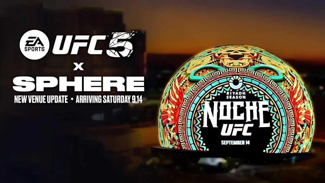 UFC 5 świętuje UFC 306 nową lokacją – Sphere