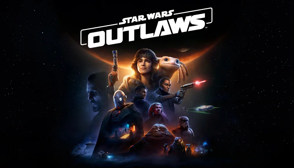 Grafika promująca Star Wars Outlaws.