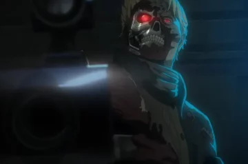 Kadr z anime Terminator: Zero