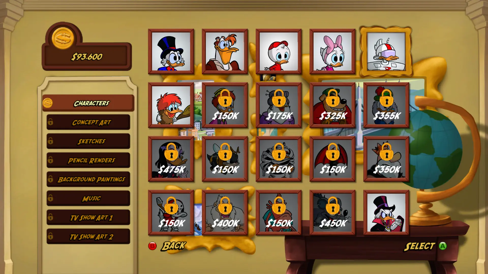 DuckTales Remastered - bonusowe obrazki