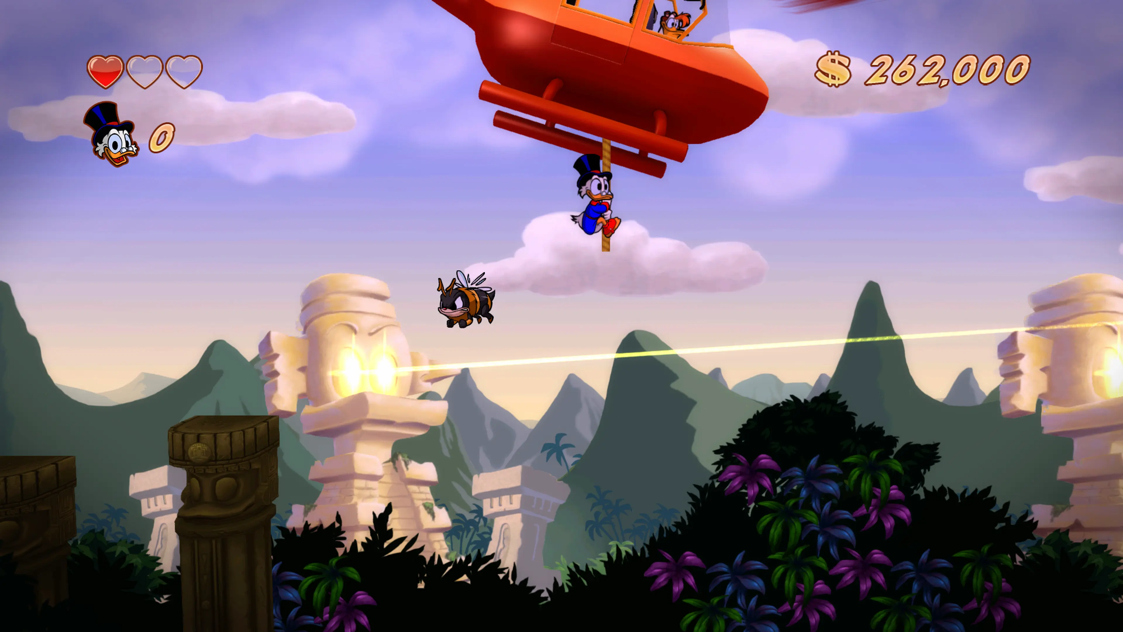 DuckTales Remastered - śmigłowiec