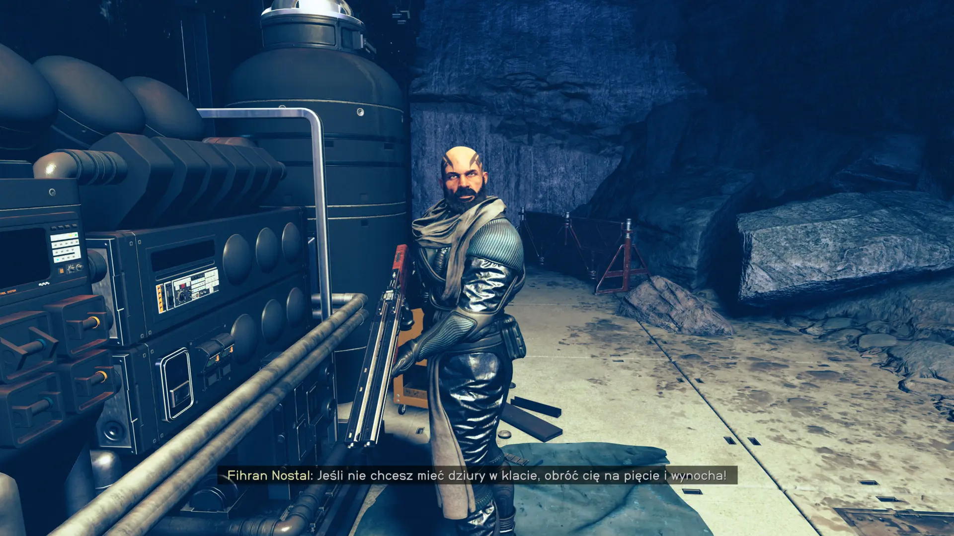 Shattered Space - zły chlop