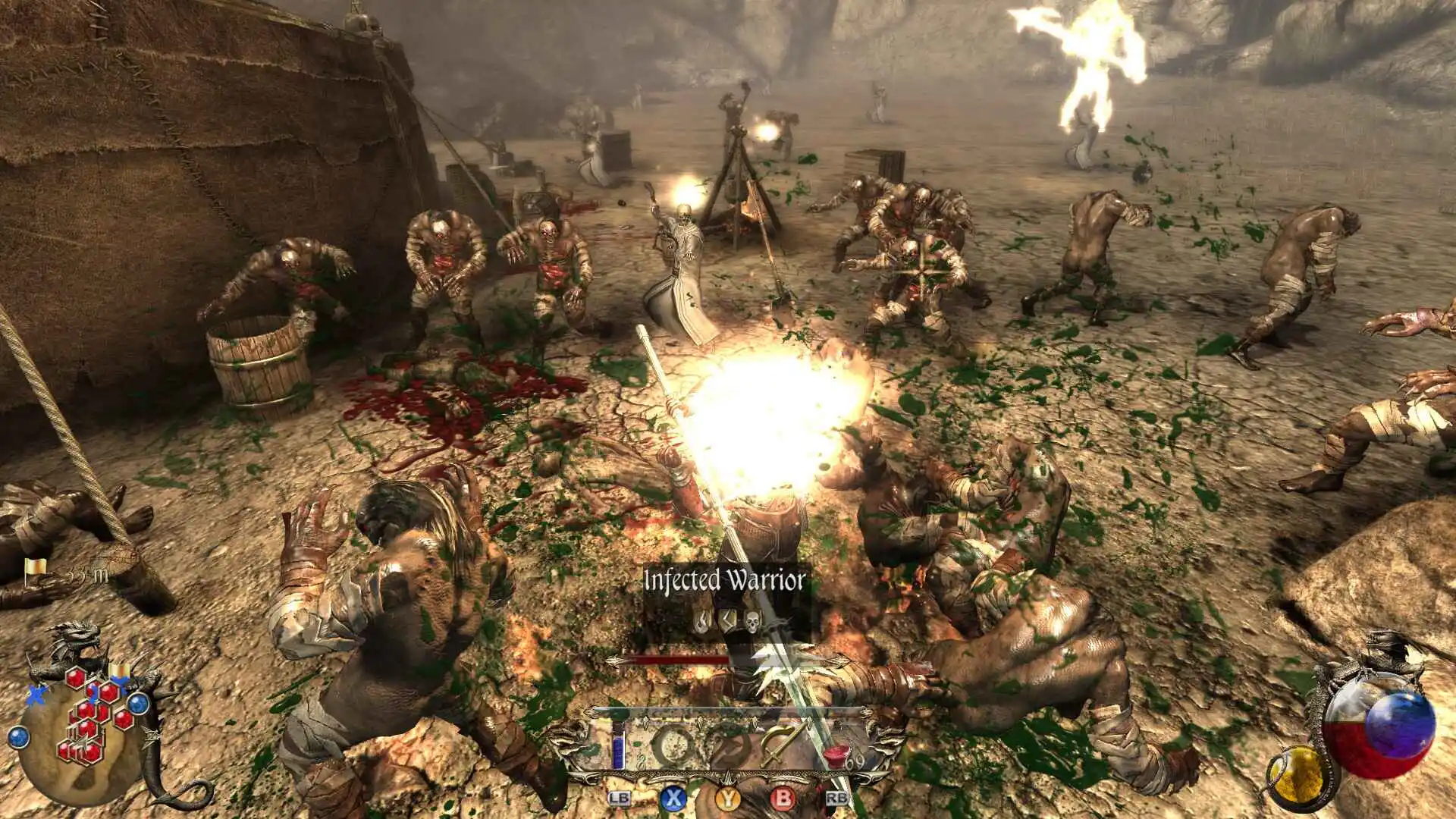 Dark Past Part 2 - walka