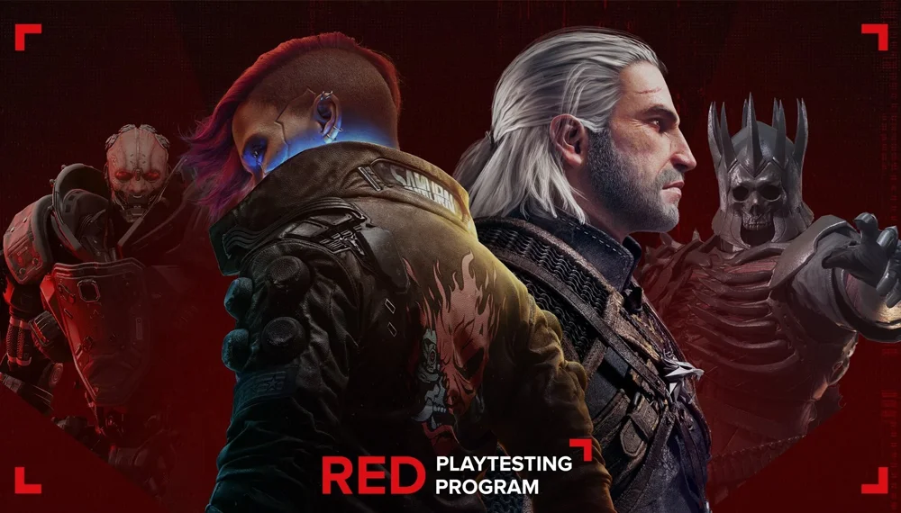 Grafika promoująca RED Playtesting Program