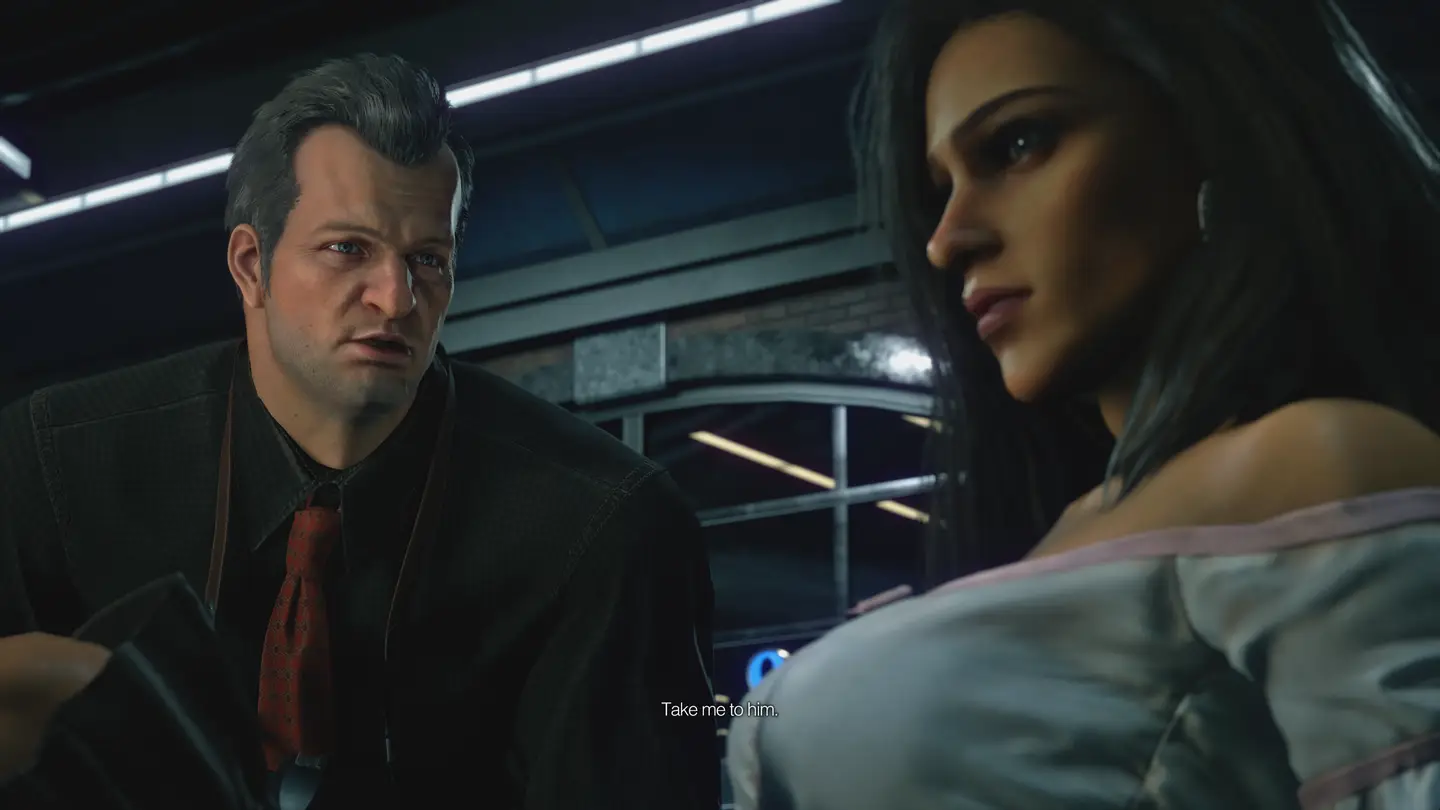 Frank rozmawia z Izabelą.