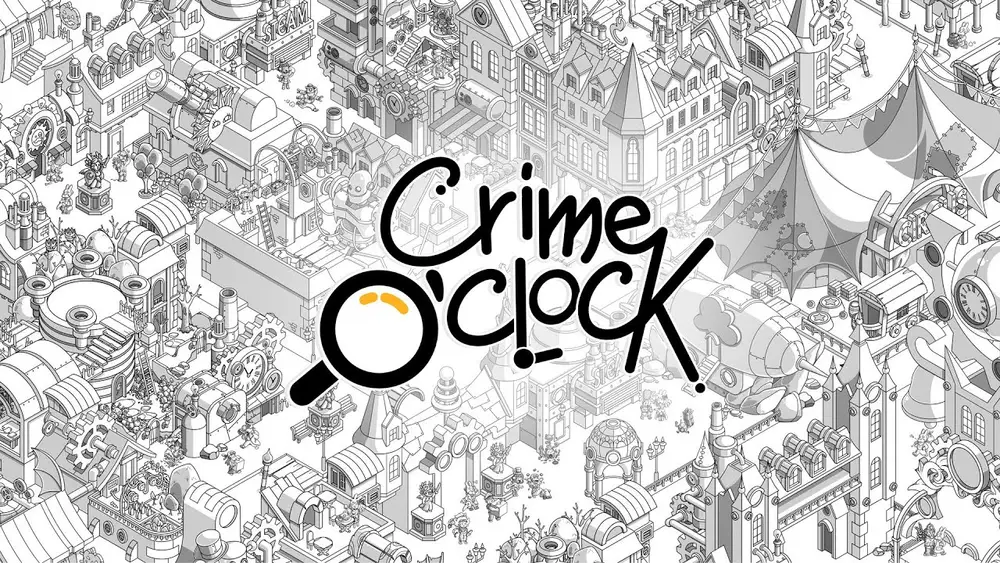 Logo gry Crime O'Clock.