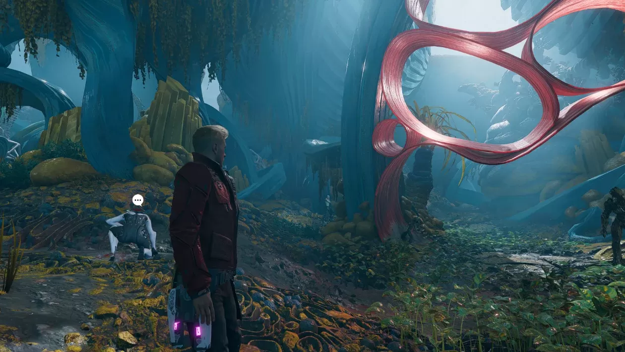 Guardians of the Galaxy - piękne środowisko