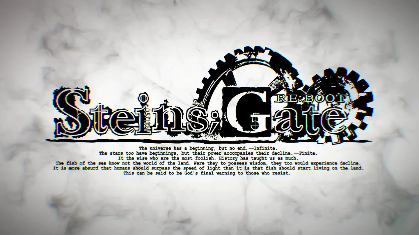 Logo Steins;Gate Re:boot