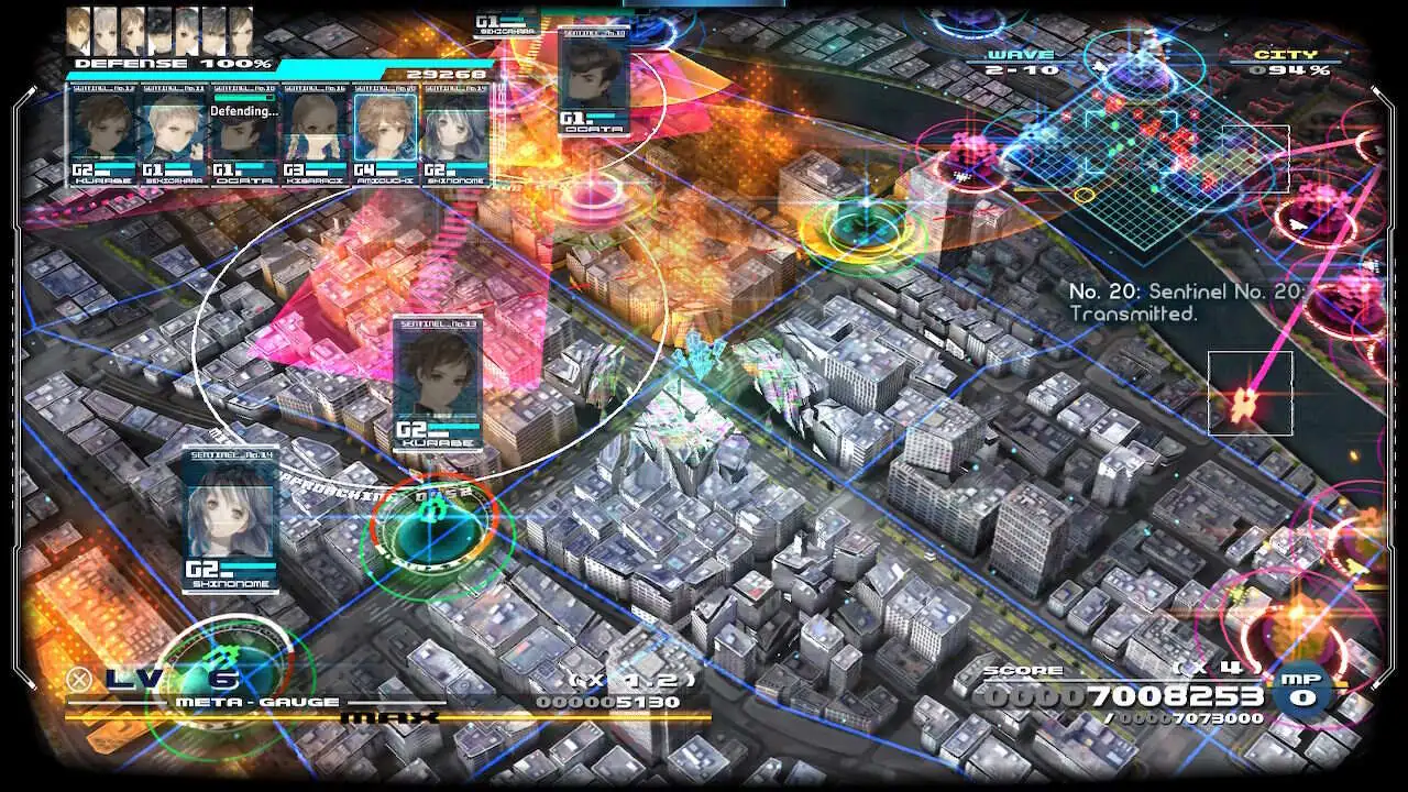 13 Sentinels - walka