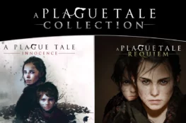 A Plague Tale: Collection - grafika reklamująca zestaw obu gier z serii.