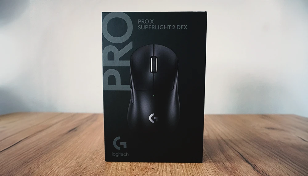 Pudełko Logitech G PRO X Superlight 2 DEX