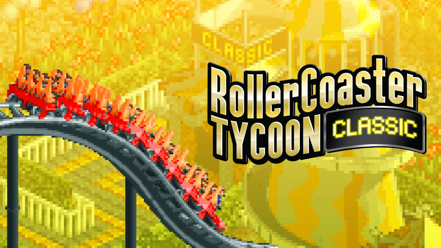 RollerCoaster Tycoon Classic - ekran tytułowy.