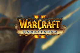 Grafika rzekomego Warcraft II Remastered zawierająca logo projektu.