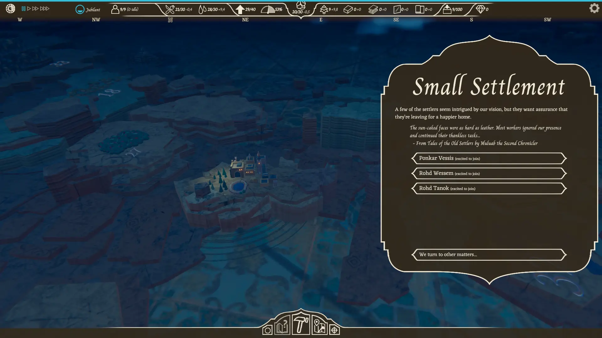 Airborne Kingdom - mała osada