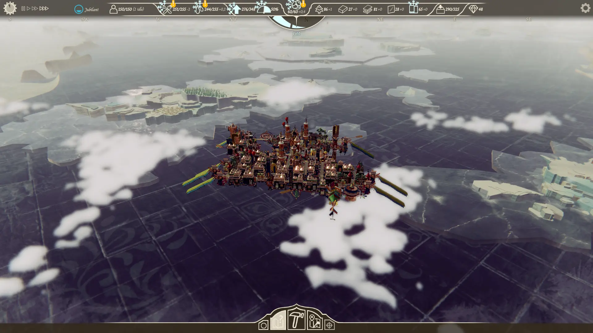 Airborne Kingdom - niska temperatura