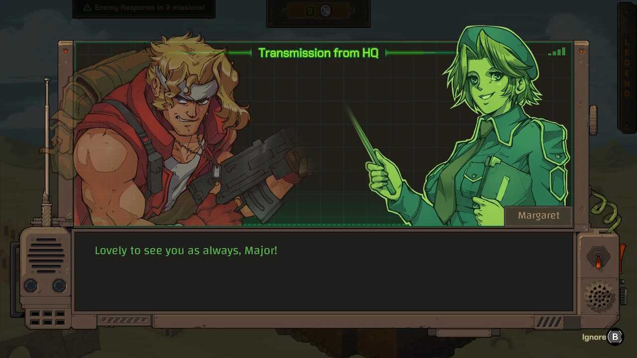 Metal Slug Tactics - dialog