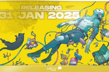 Citizen Sleeper 2: Starward Vector - grafika ogłaszająca datę premiery 31.01.2025.