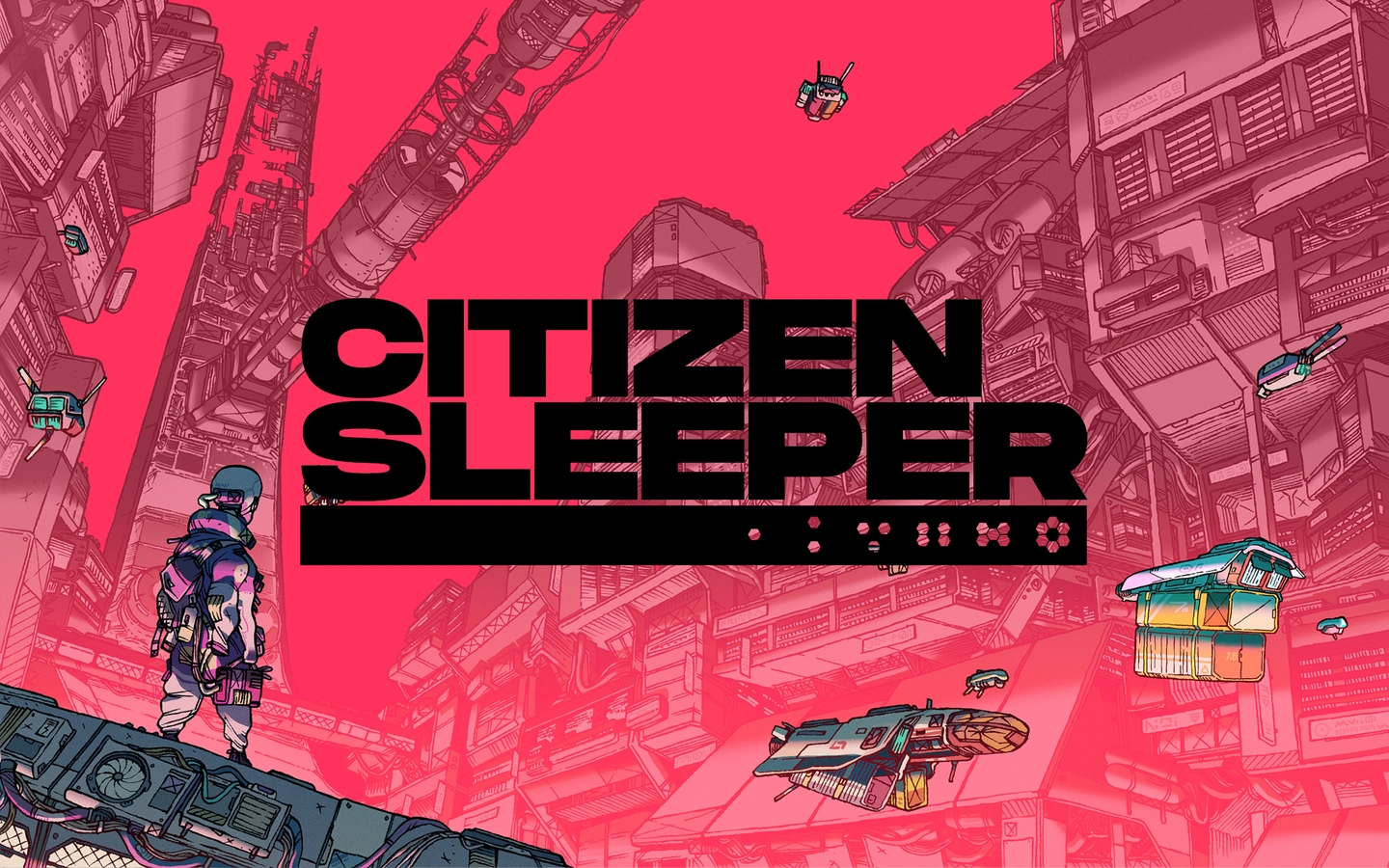 Citizen Sleeper - plansza tytułowa.