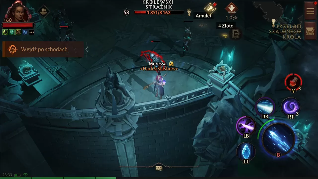 Tryb tabletu (natywnie) - Diablo Immortal