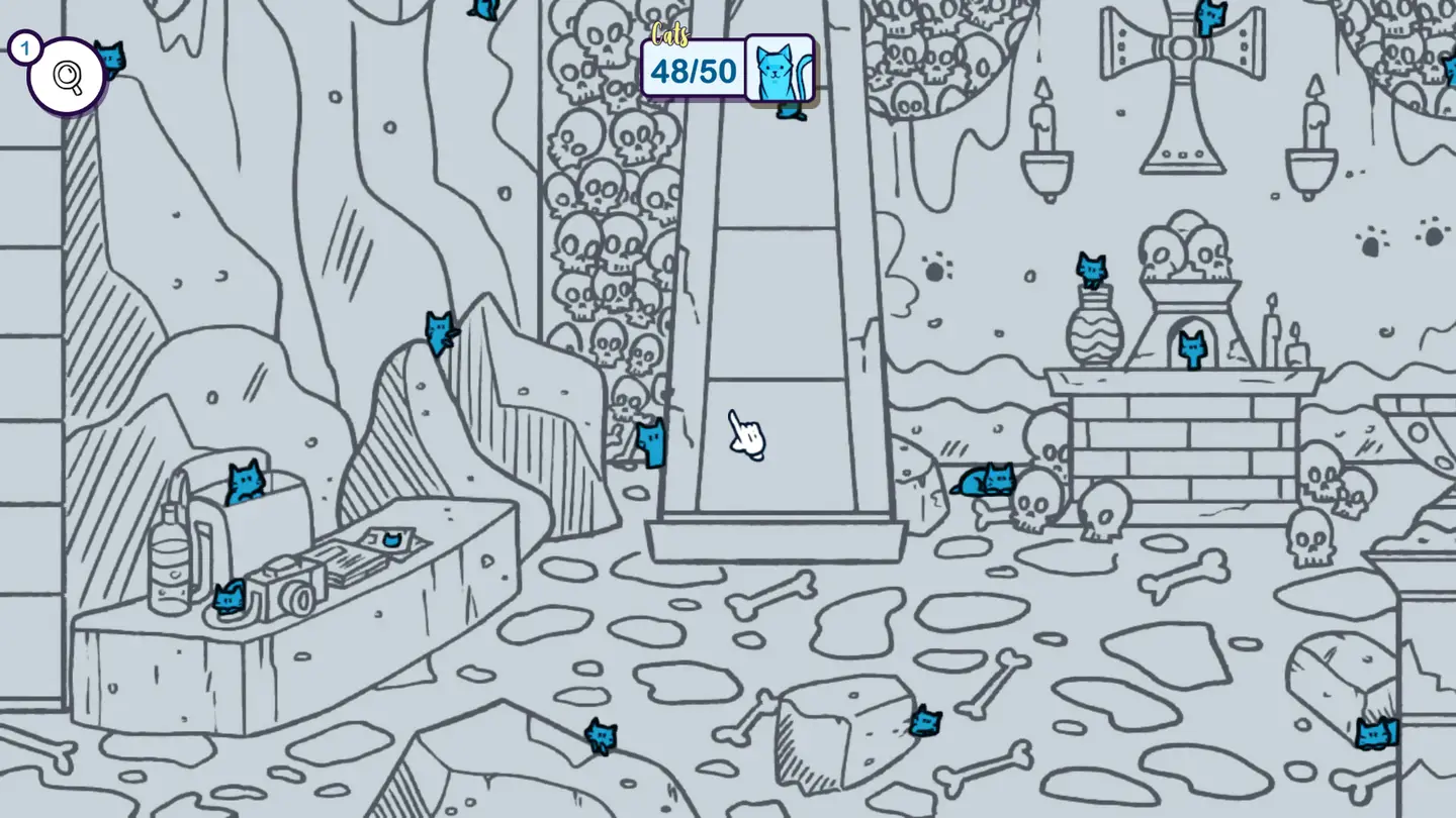 Zrzu ekranu z gry Hidden Cats in Paris