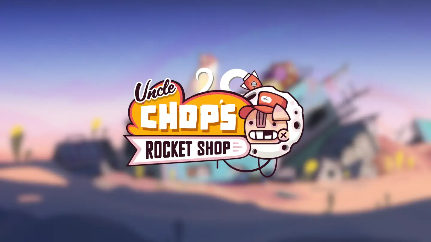 Logo gry Uncle Chop's Rocket Shop