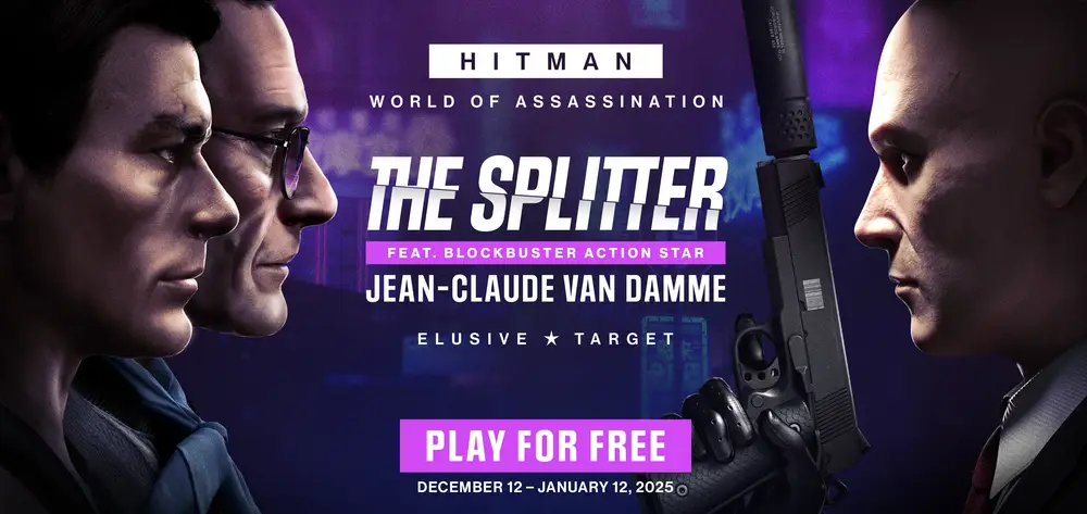 Obraz promujący nowe DLC do gry HITMAN World of Assassination.