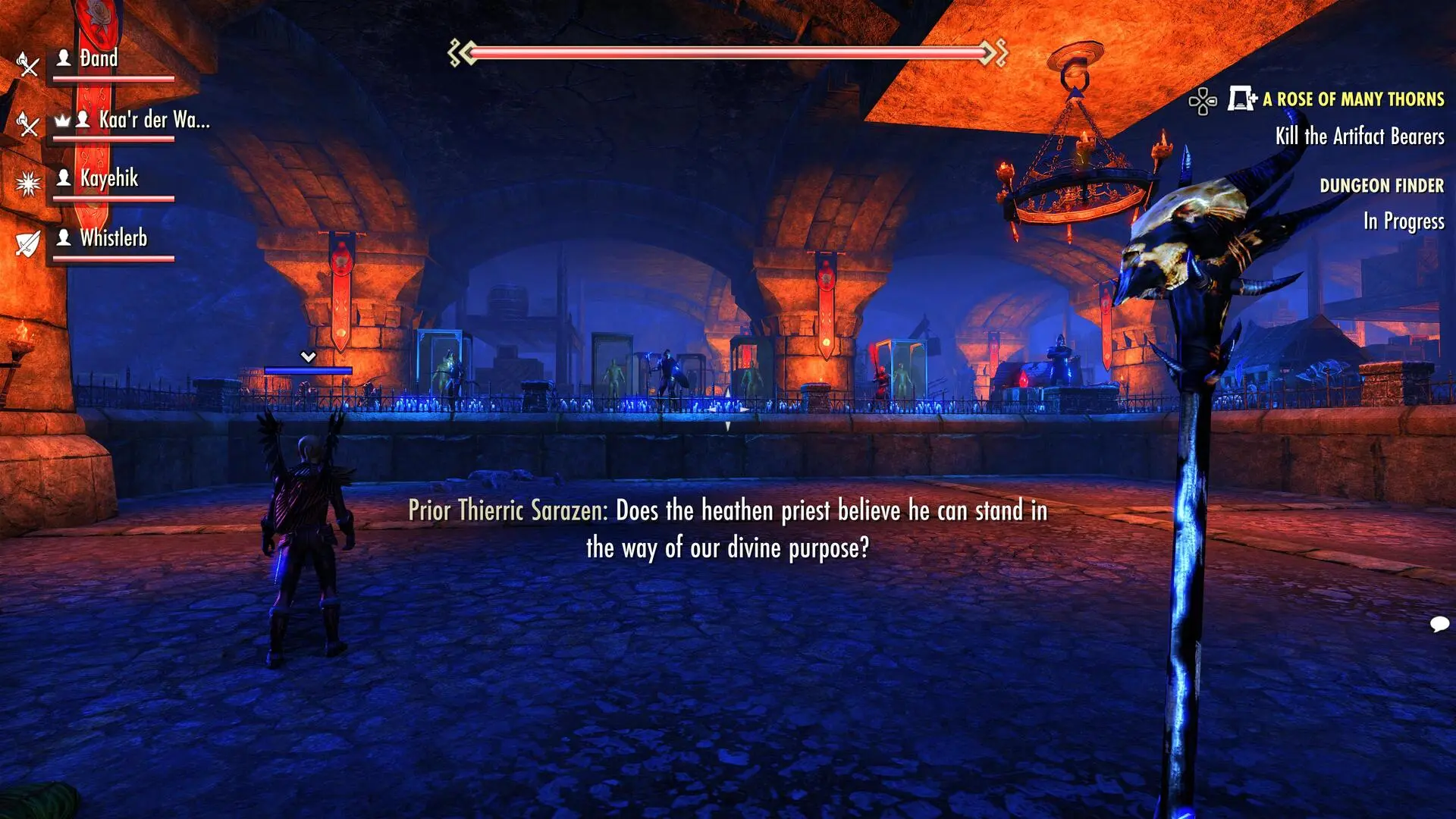 Waking Flame - wstęp do walki