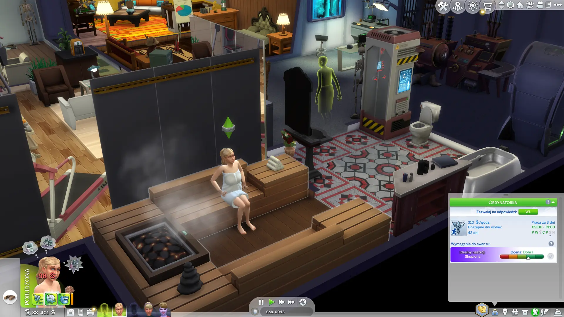 Dzień w Spa - sauna