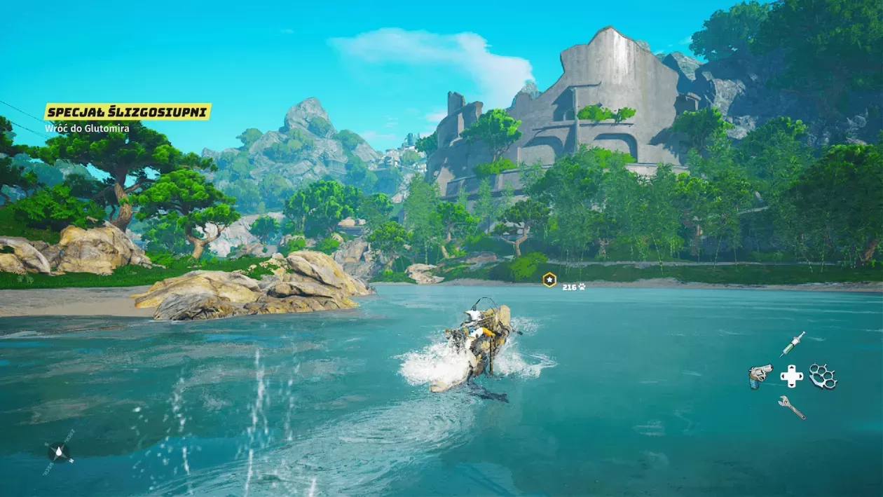 Pływanie w Biomutant to przyjemna rzecz!