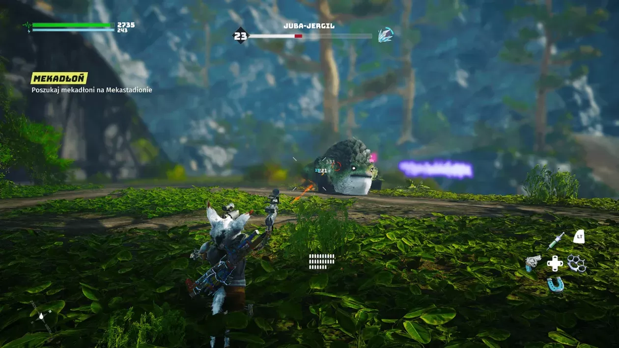 Wielka żaba kontra ja!