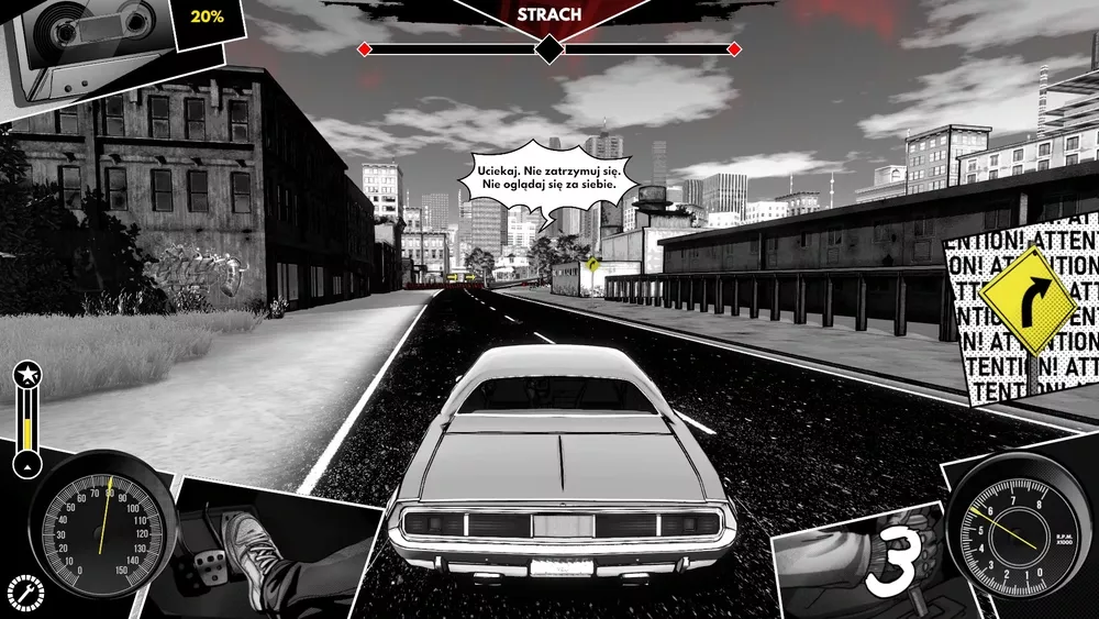 Uciekaj. Nie zatrzymuj się