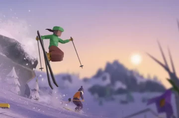 Premiera Lonely Mountains Snow Riders — grafika promująca.