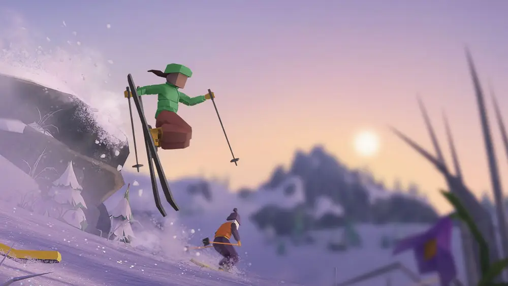 Premiera Lonely Mountains Snow Riders — grafika promująca.