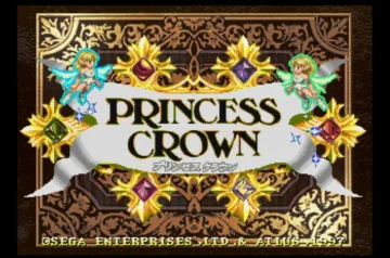 Princess Crown - ekran tytułowy.