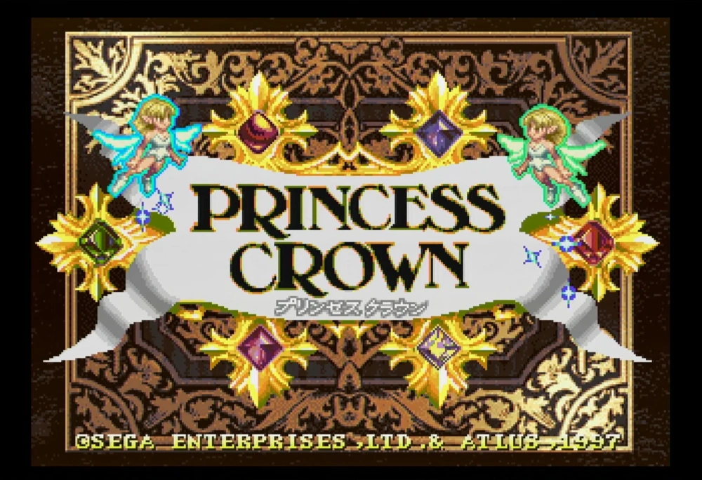 Princess Crown - ekran tytułowy.