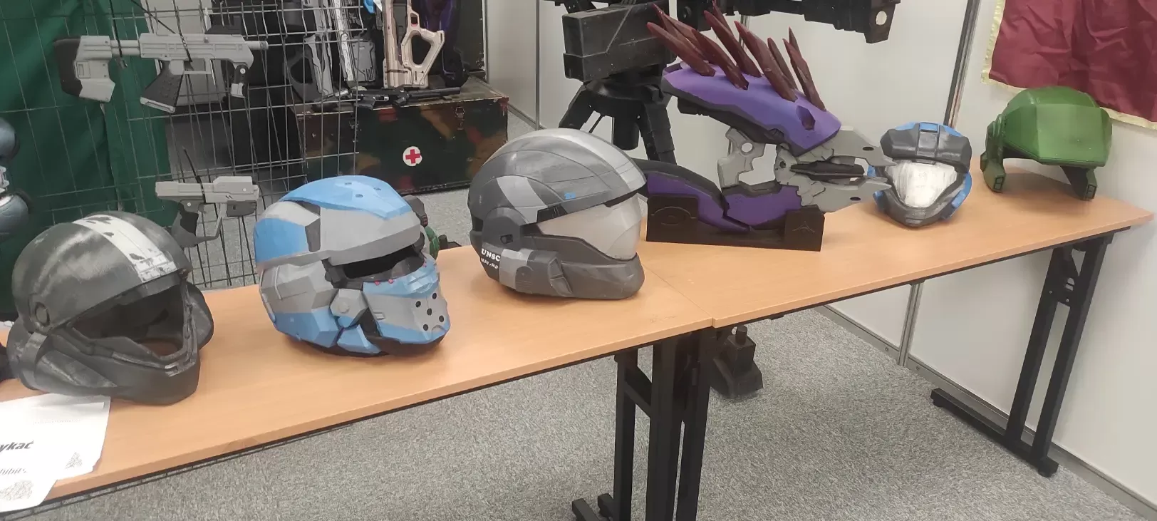 PYRKON 2023: Hełmy z Halo