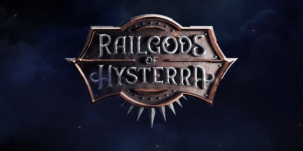Zapowiedź RailGods of Hysterra - logo gry