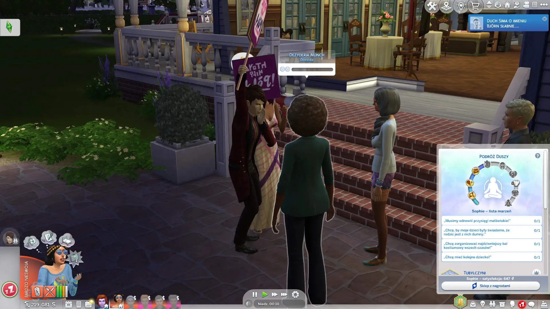 Miejskie życie - protest