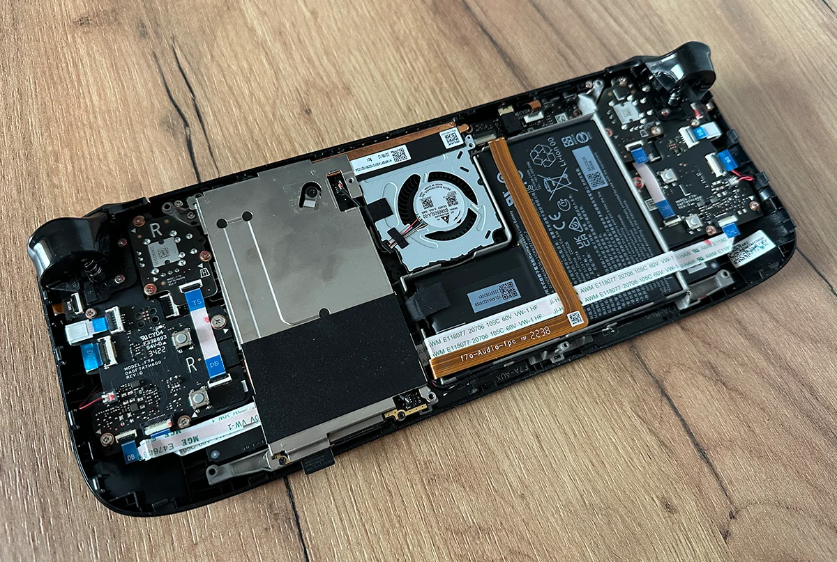 Steam Deck Back Plate (JSAUX) - Przed