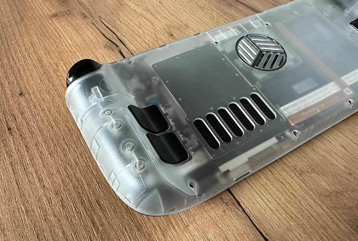 Lewy bok - Steam Deck Back Plate (JSAUX)