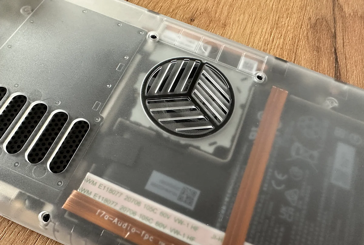 Środek - Steam Deck Back Plate (JSAUX)