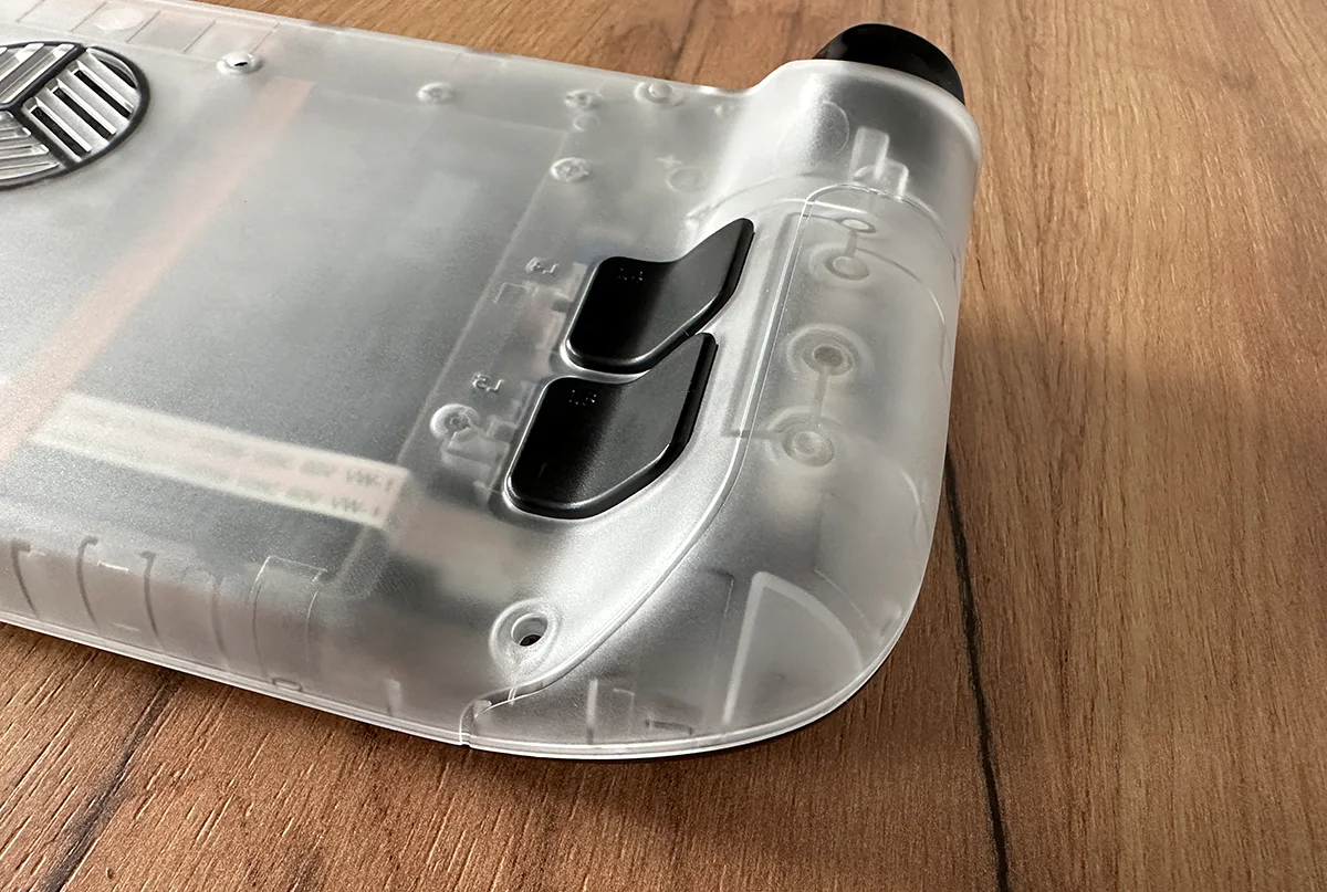 Prawy bok - Steam Deck Back Plate (JSAUX)