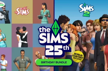 The Sims 25th Birthday Bundle. Okładki The Sims i The Sims 2